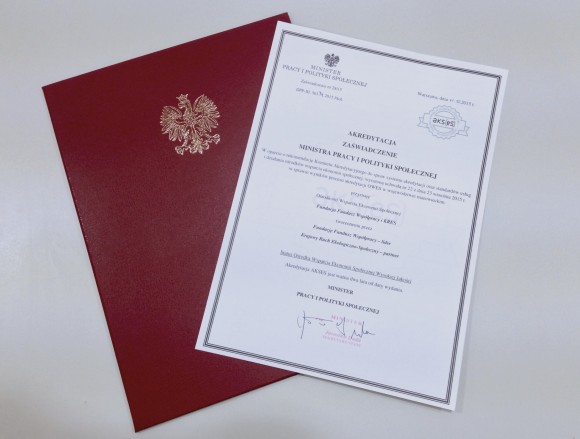 Certyfikat Wysokiej Jakości!