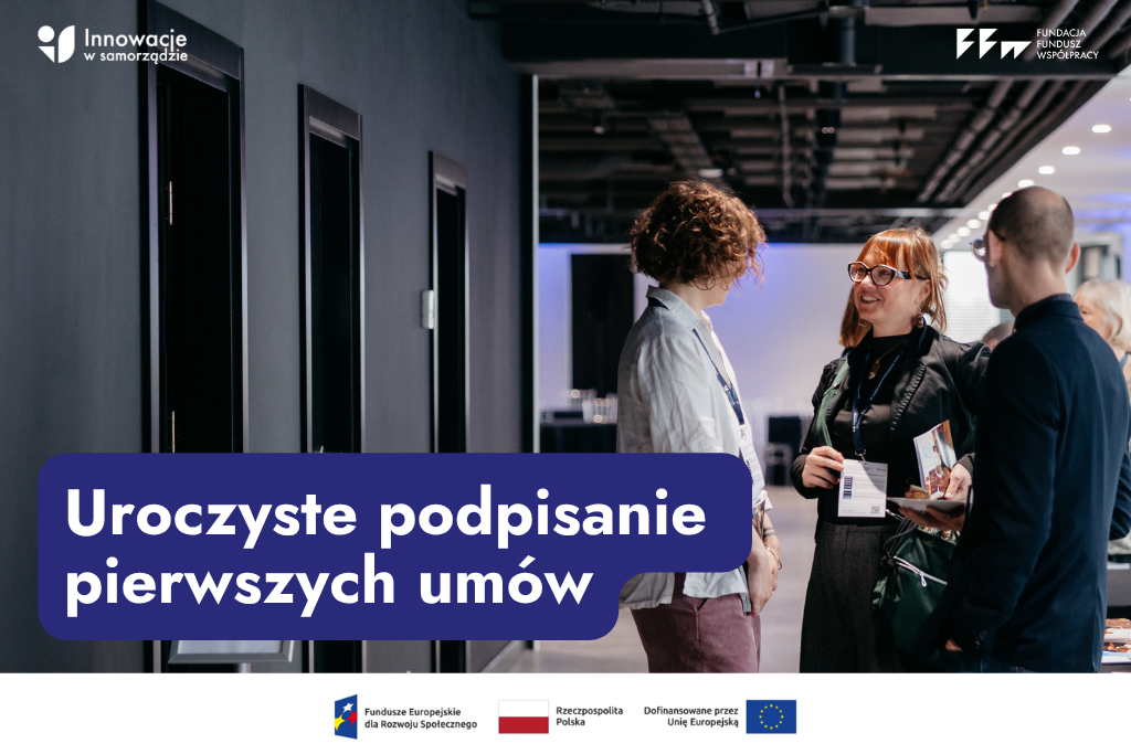 Ogrody, które leczą, mobilne centra pomocy dla seniorów i wiele innych mikroinnowacji społecznych – pierwsze odważne samorządy dostaną miliony na ich realizację. Przed nami uroczyste podpisanie umów na realizację pomysłów, które zmieniają życie mieszkańców